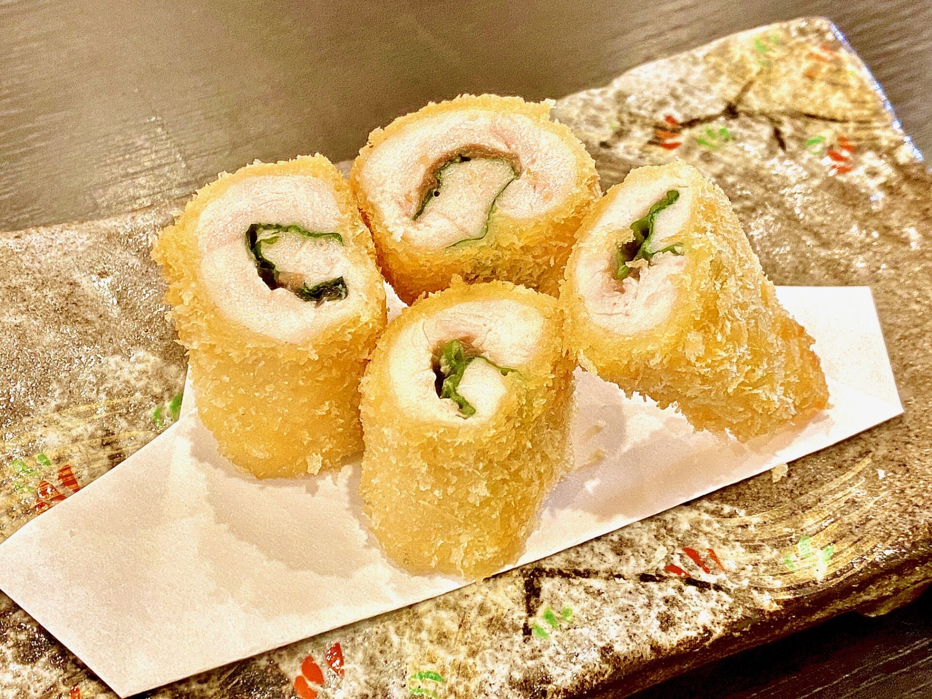 梅紫蘇ささみフライ
