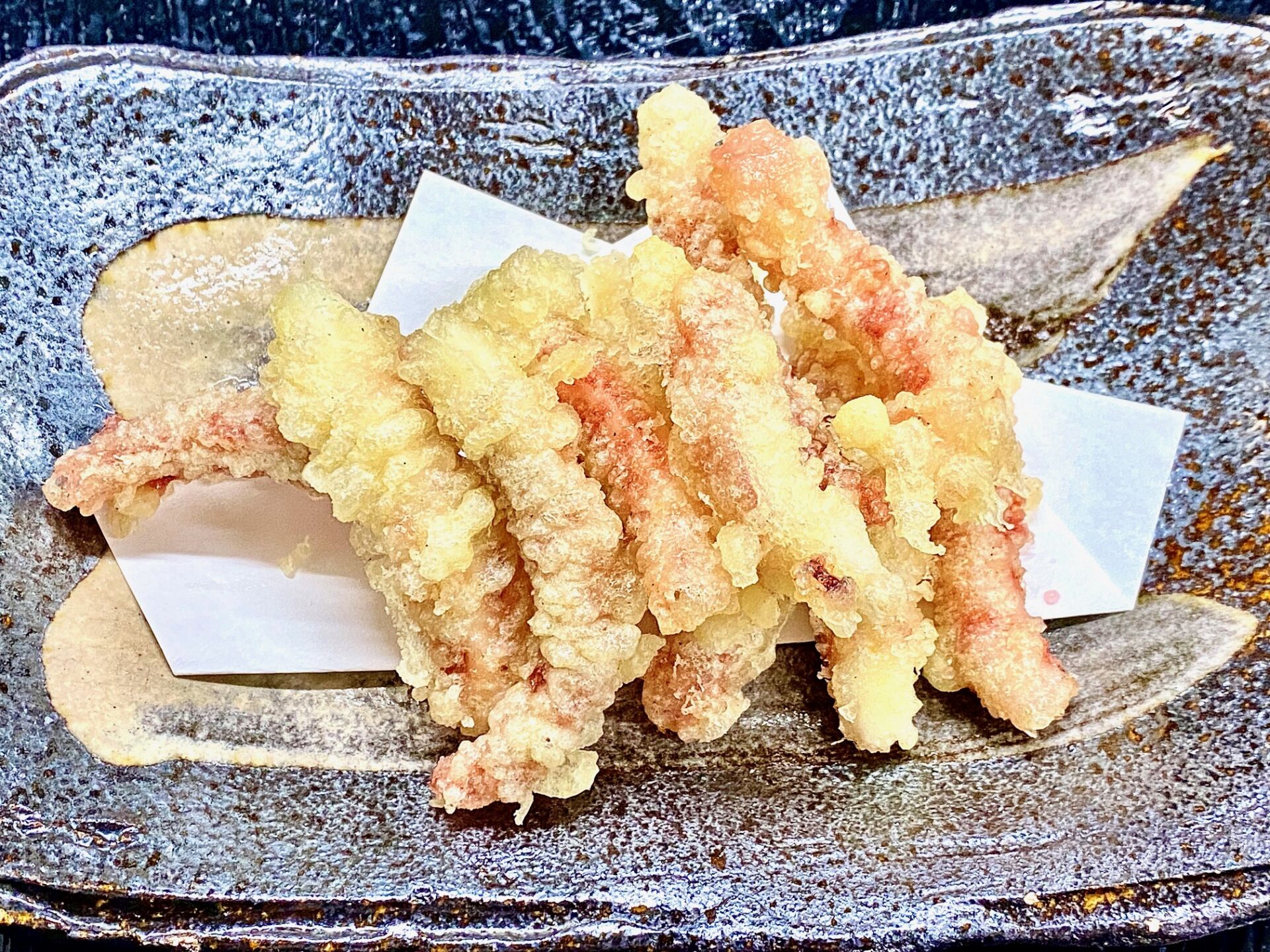 いかゲソ天婦羅