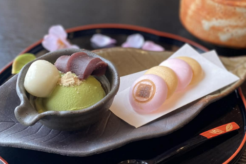 なにわ茶屋最中